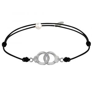 Bracelet Lien en Argent 925 Petites Menottes