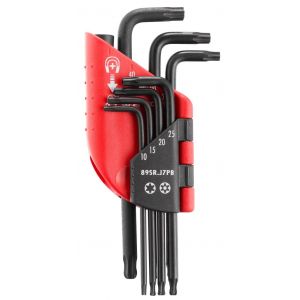Jeu de 7 cl&eacute;s m&acirc;les RESISTORX TORX Facom 89SR.J7PB