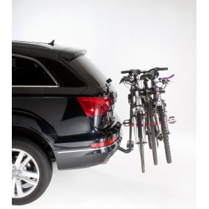 MOTTEZ - Porte-v&eacute;los sur attelage 3 v&eacute;los suspendus fixation sur boule d'attelage - A009P3NM