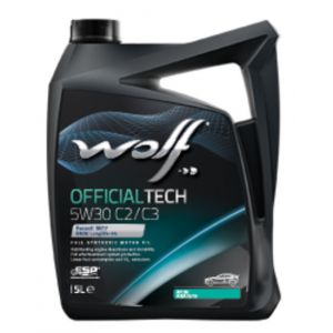 WOLF - Huile moteur OFFICIALTECH 5W30 C2/C3 - Bidon de 5 litres - 8332579