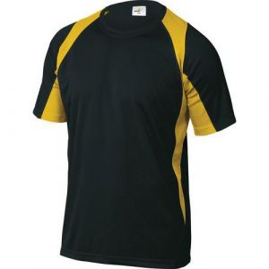 DELTA PLUS - Tee-shirt BALI Noir et Jaune - Taille M - BALINJTM