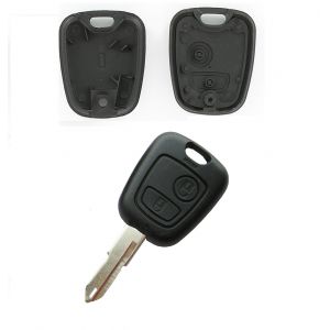 Coque de cl&eacute; adaptable pour Peugeot 106, Peugeot 206, Citro&euml;n C1, Citro&euml;n C2, Citro&euml;n C3, Citro&euml;n C4 ou Citro&euml;n C5 KEYSCAR PC2TL