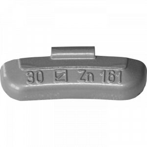 TIPTOP - Masse 161 jante t&ocirc;le 30g zinc plastifi&eacute; - lot de 100 pcs - 5666054