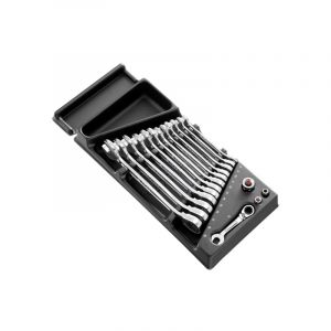 FACOM - Jeu de 13 cl&eacute;s mixtes &agrave; cliquet - MOD.467BJ13PB