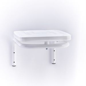 MOTTEZ - Support sac poubelle mural + couvercle - B066F