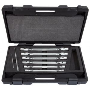 KSTOOLS - Coffret de 6 cl&eacute;s &agrave; douilles articul&eacute;es - 12 pans - 517.0312