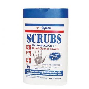 JELT - &Eacute;tui de 15 lingettes nettoyantes mains usage professionnels SCRUBS - 42215