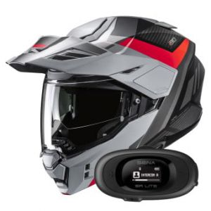 Casques modulables i80 Imes MC1SF + Kit bluetooth 5R Lite Solo