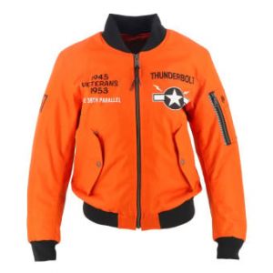 Blousons moto Tigresse Technique Orange