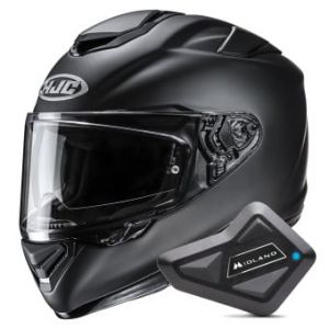 Casques int&eacute;graux RPHA 72 Matte Black + Kit Bluetooth BT Mini