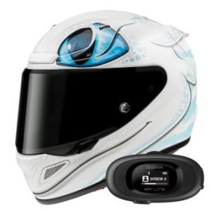 Casques intégraux RPHA 12 Light Fury Universal MC2 + Kit bluetooth 5R Lite Solo