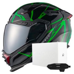 Casques intégraux X.WST3 B-Side Black + X.COM 3 Pro