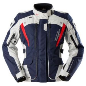 Vestes moto Apalaches Lady Evo Blue Pearl Red