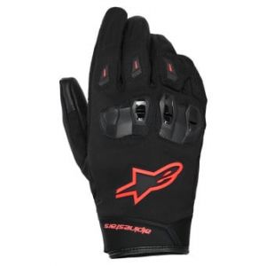 Gants moto SP X Z WP Black Red Fluo
