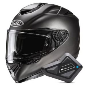 Casques intégraux RPHA 72 Semi Flat Titanium + Kit Bluetooth BT Mini