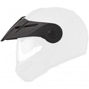 Pi&egrave;ces d&eacute;tach&eacute;es pour casque moto Casquette Noir Mat E1