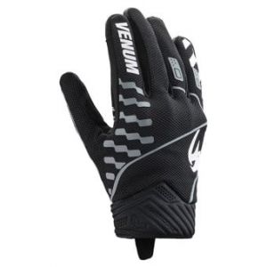 Gants moto Venum Hurry Black Grey White