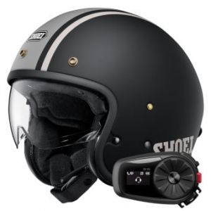 Casques Jet J.O2 Aventure TC-10 + Kit Bluetooth 5S Solo