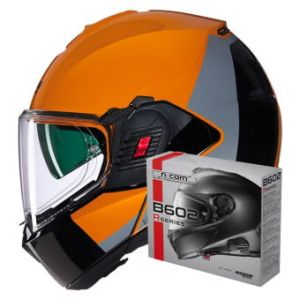 Casques modulables N120-1 Grafo 350 + Kit Bluetooth B602R