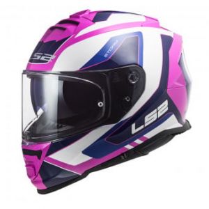 Casques intégraux Storm Techy White Pink FF800