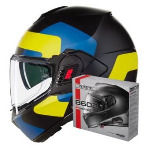 Casques modulables N120-1 Omocromo 346 + Kit Bluetooth B602R