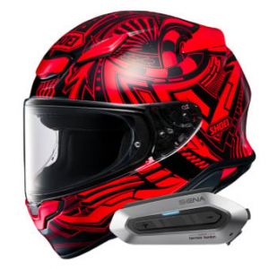 Casques int&eacute;graux NXR2 Beaut TC-1 + Intercom Sena SRL-EXT Harman Kardon