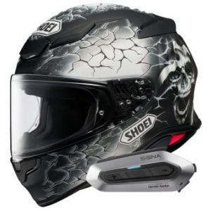 Casques int&eacute;graux NXR2 Gleam TC5 + Intercom Sena SRL-EXT Harman Kardon