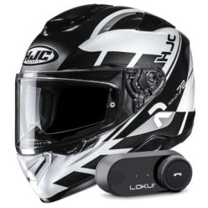 Casques int&eacute;graux RPHA 72 Value MC5 + Kit Bluetooth Lokui K30