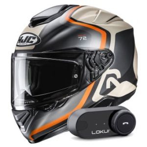 Casques intégraux RPHA 72 Ernem MC7SF + Kit Bluetooth Lokui K30