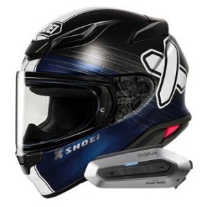 Casques int&eacute;graux NXR2 Ideograph TC-5 + Intercom Sena SRL-EXT Harman Kardon