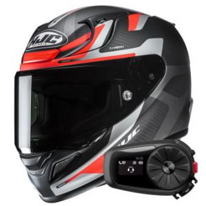 Casques int&eacute;graux RPHA 12 Carbon Xentra MC6HSF + Kit Bluetooth 5S Solo