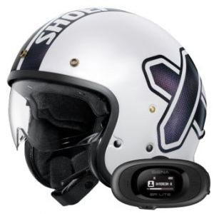 Casques Jet J.O2 Cross-Logo2 TC-6 + Kit bluetooth 5R Lite Solo