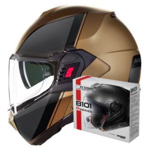 Casques modulables N120-1 Verniciatura Speciale 342 + Kit Bluetooth B101R