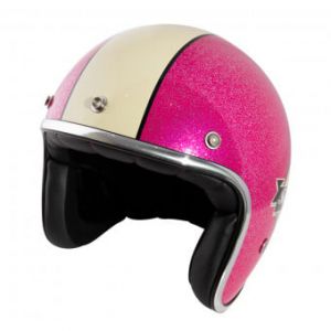 Casques Jet Wyatt Famous Glitter Rose