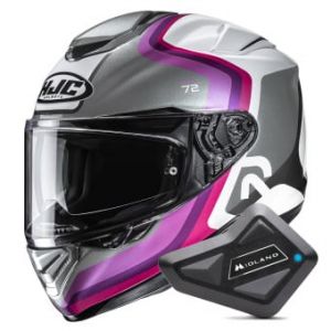 Casques int&eacute;graux RPHA 72 Ernem MC8 + Kit Bluetooth BT Mini