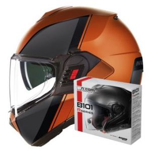 Casques modulables N120-1 Verniciatura Speciale 343 + Kit Bluetooth B101R