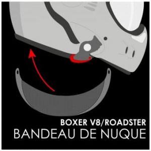 Pièces détachées pour casque moto Pare-Nuque Boxer V - V8