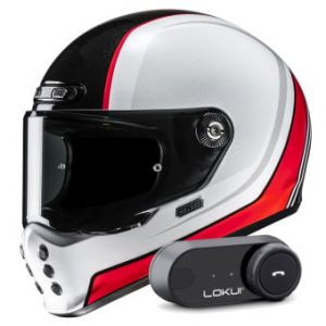 Casques int&eacute;graux V10 Hodu MC1 + Kit Bluetooth Lokui K30
