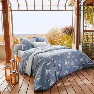 Housse de couette Un phare dans la nuit