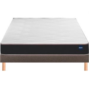 Vitality 1.1 160x200 + sommier marron +pieds