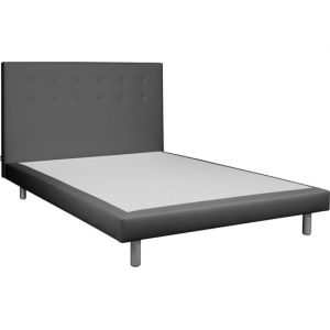 Cannes 140x190cm gris fonc&eacute;