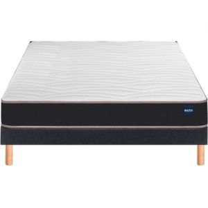 Vitality 1.1 160x200 + sommier gris fonc&eacute; +pieds