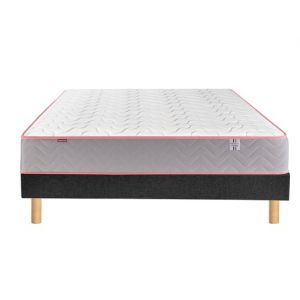 Endormi 90x190 + sommier velours nuit + pieds