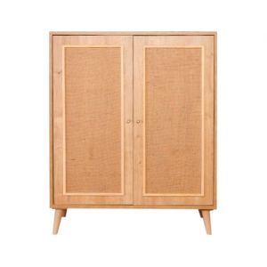 J&uuml;t en ch&ecirc;ne 90 x 40 x h110cm