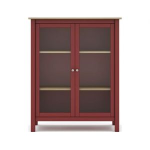 Misti 2P rouge ch&ecirc;ne 90 x 40 x h110