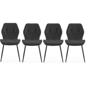 Lot de 4 C. Luna noir