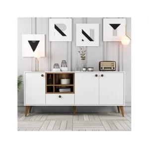 Napoli blanc 180 x 35 x 81cm