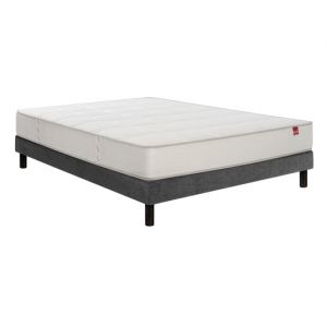 Pavillon 120x200 + sommier gris + pieds