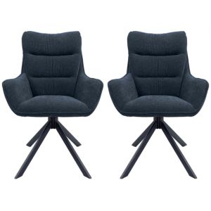 Lot de 2C. Bonifacio pivotante bleu navy