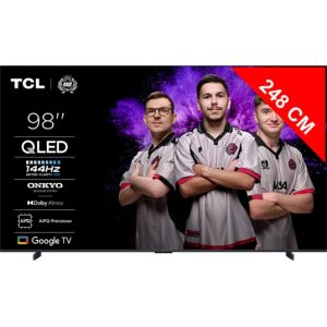 98P8K 4K QLED 144Hz avec Google TV 2025